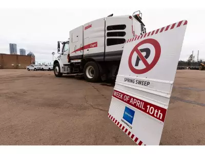 Edmonton's Spring Sweep Launches with Parking Bans to Enhance Urban Cleanliness