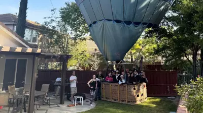 Emergency Landing: Hot Air Balloon with 13 Passengers Touches Down in California Backyard