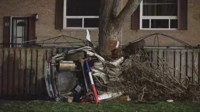 Fatal Single-Vehicle Crash in Oshawa Claims Driver's Life After Collision with Trees