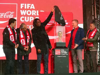 FIFA World Cup Trophy Tour Captivates Calgary Soccer Fans Despite Snowy Weather