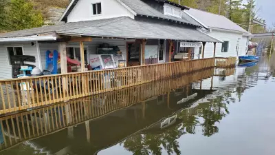 Flood Fears Persist in French River After Heavy Rainfall