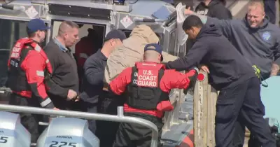 Four Fishermen Rescued from Detroit River After Boat Capsizes, U.S. Coast Guard Reports