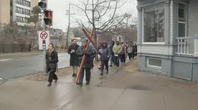 Halifax Hosts Solemn Good Friday Procession as Faithful Commemorate Crucifixion