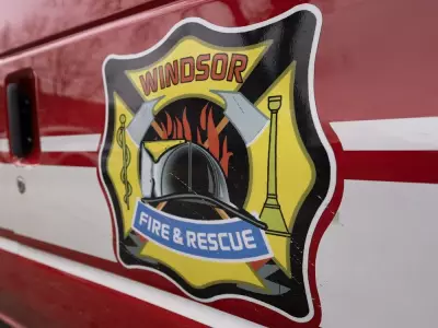 Heavy Smoke from Structure Fire Closes Wyandotte Street East in Windsor