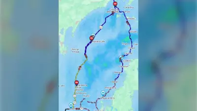 Highway 63 Closed as Spring Snowstorm Strands Hundreds in Alberta