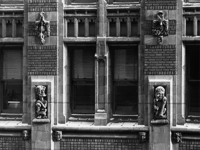 Historic Calgary Gargoyles from Demolished Herald Building Head to Auction
