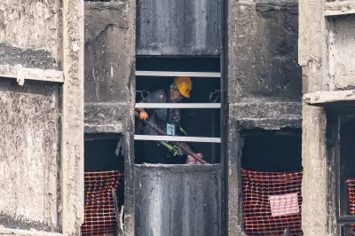 Hong Kong Fire Survivors Return to Homes Five Months After Deadly Blaze
