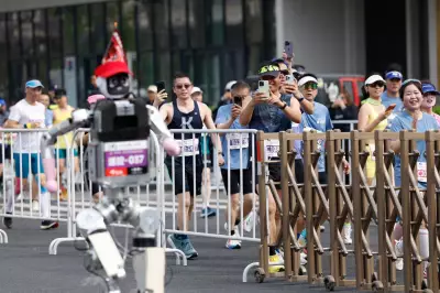 Humanoid Robot Shatters Half-Marathon World Record in Beijing Race