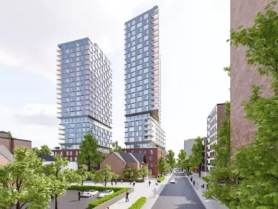 Landmark Twin Towers Planned for Ottawa's Centretown Neighborhood