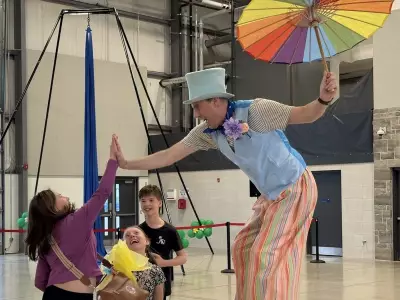 LaSalle Spring Fling Draws Hundreds with Indoor Buskers and Circus Acts