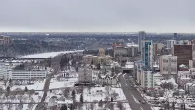 Light Snowfall in Edmonton Today, Followed by a Warming Trend This Week