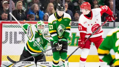 London Knights' Playoff Run Ends in Game 5 Shutout Loss to Sault Ste. Marie Greyhounds