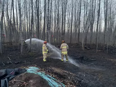 Ottawa Firefighters Battle 24 Brush Fires in 5 Days Amid Dry Conditions