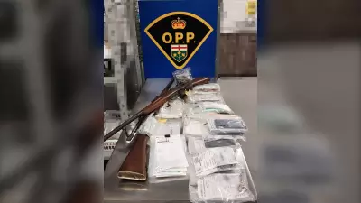 Parry Sound Drug Bust: OPP Seizes $5K in Cocaine, Guns, and $25K Cash