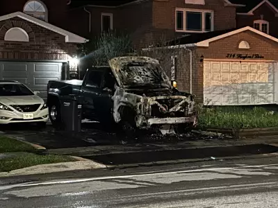 Peel Police Investigating Brampton Tow Truck Fire as Arson