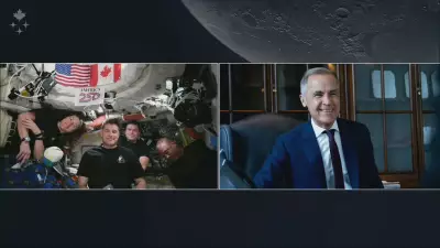 PM Carney and Astronaut Jeremy Hansen Share Laugh with Artemis II Crew