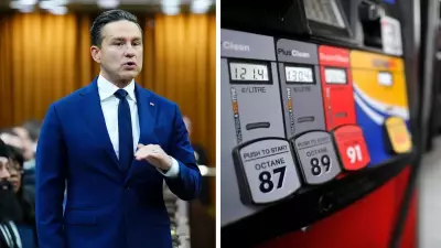 Poilievre Calls for Federal Gas Tax Cuts as Fuel Prices Soar Across Canada