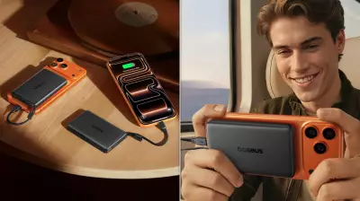 Portable MagSafe Power Bank with Retractable Cord, 42% Off at Amazon