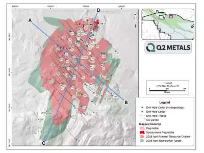 Q2 Metals Announces Major Lithium Resource Estimate for Cisco Project in Quebec