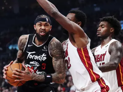 Raptors Complete Season Sweep Over Heat Behind Ingram's Record-Setting Performance