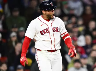 Red Sox's Willson Contreras Issues Fiery Warning to Brewers After Hit-By-Pitch