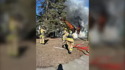 Regina Firefighters Contain Multiple Weekend Blazes, Rescue Cat
