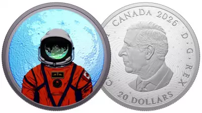 Royal Canadian Mint Unveils Collector Coin Honoring First Canadian to Orbit Moon on Artemis II