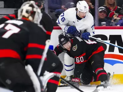 Senators Dominate Maple Leafs in Regular Season Finale with Hodgson's Physical Play
