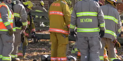 Severn Township Home Destroyed in Fire, Deemed Total Loss