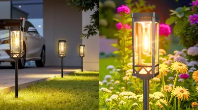 Solar Pathway Lights Illuminate Outdoor Spaces with Elegance and Savings