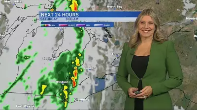 Special Weather Statement Continues as Rain Precedes Sharp Temperature Drop This Weekend