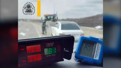 Teen Driver Caught at 142 km/h in Calgary Construction Zone