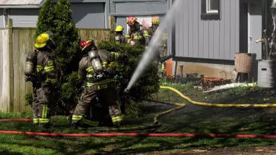 Thorndale Residents Escape Blaze as Fire Crews Battle Harrison Street House Fire