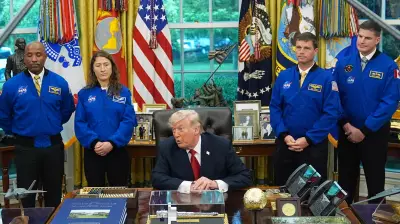 Trump Claims He's Fit for Space Travel, Critics Disagree