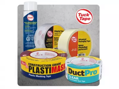 Tuck Tape Expands in Canadian Consumer Market with New Product Lineup