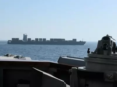 U.S. Seizes Iranian Ship in Naval Blockade, Trump Threatens Destruction of Iran's Infrastructure