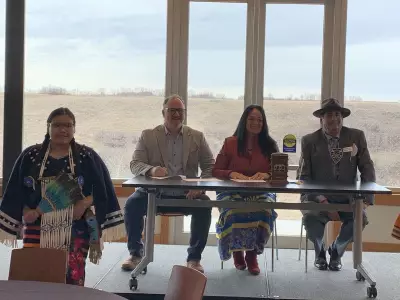 Wanuskewin and Saskatoon Catholic Schools Renew Land-Based Learning Agreement