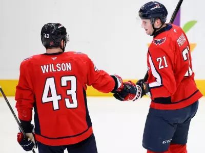 Washington Capitals Deploy 700-Pound Forward Line Against Maple Leafs
