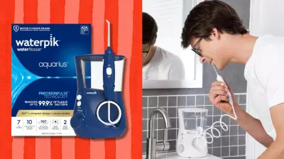 Waterpik Aquarius Water Flosser Hits 40% Off on Amazon, Boasts ADA Approval