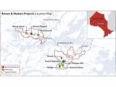 West Red Lake Gold Reports 2025 Results, Provides 2026 Production Guidance