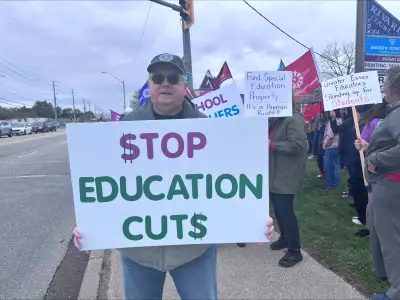 Windsor-Essex educators demand more school funding at rally