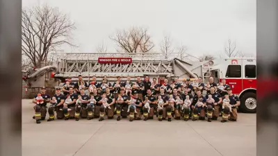 Windsor Firefighters Welcome 30 Babies in a Single Year, Celebrating a Baby Boom