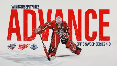 Windsor Spitfires Sweep Guelph Storm 4-0, Advance in OHL Playoffs