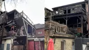 2 taken to hospital, 2 dogs rescued in Parkdale apartment fire