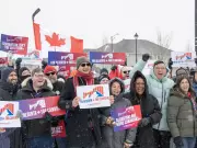 Alberta NDP launches 'For Alberta, For Canada' campaign despite snowstorm