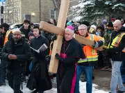 Calgary's Good Friday Way of the Cross Draws Over 2,000 Faithful