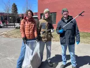 Cape Breton University Staff Lead Earth Day Cleanup Initiative