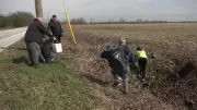 Colchester Community Cleanup Nets 20 Bags of Garbage, Including Unusual Items