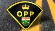 Construction Zone at Highway 24 and 403 with Ramp Closure in Effect