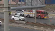 Critical Crash on Gardiner Expressway Leaves One Person Fighting for Life